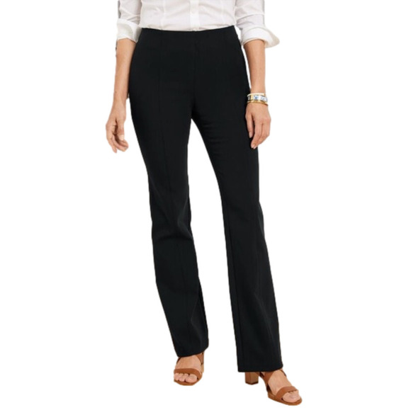 Talbots Black Petite Trousers Made In Japan Size 4 - Picture 10 of 11